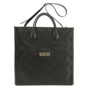 Pre-owned Fabric totes Gucci Vintage , Black , Dames