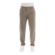 Chino Broek met Knoop- en Ritssluiting Baldinini , Beige , Heren