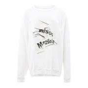 Katoenen Gebreide Trui in Pristine Maison Margiela , White , Dames