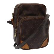 Pre-owned Canvas louis-vuitton-bags Louis Vuitton Vintage , Brown , Da...