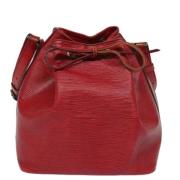 Pre-owned Leather louis-vuitton-bags Louis Vuitton Vintage , Red , Dam...