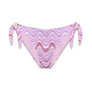 Dames Bikini Broekje met Golfpatroon MC2 Saint Barth , Pink , Dames