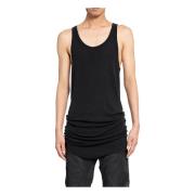 Zwart Scoop Neck Tank Top Boris Bidjan Saberi , Black , Heren