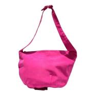 Pre-owned Leather shoulder-bags Bottega Veneta Vintage , Pink , Dames