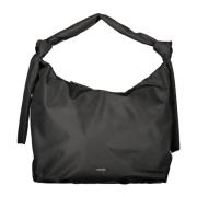 Zwarte Polyester Handtas met Schouderhengsel Calvin Klein , Black , Da...