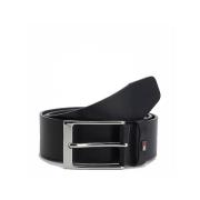 Zwarte riemen Tommy Hilfiger , Black , Heren