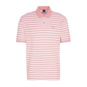 Gestreept Polo Shirt Heren Hugo Boss , Pink , Heren