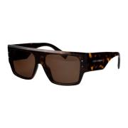 Stijlvolle zonnebril met model 0Dg4459 Dolce & Gabbana , Brown , Dames