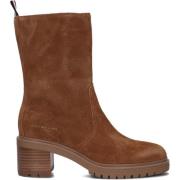 Outdoor Mid Hiel Enkellaarsjes Tommy Hilfiger , Brown , Dames