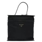 Pre-owned Fabric clutches Prada Vintage , Black , Dames