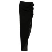 Zwarte Edfu Rok - Stijlvol en Chic Rick Owens , Black , Dames