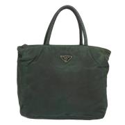 Pre-owned Fabric prada-bags Prada Vintage , Green , Dames