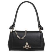 Zwarte Middelgrote Handtas Vivienne Westwood , Black , Dames