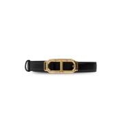 Leren riem Tom Ford , Black , Dames