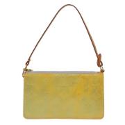 Pre-owned Leather louis-vuitton-bags Louis Vuitton Vintage , Yellow , ...