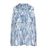 Zomer Mouwloze Top Dante 6 , Blue , Dames