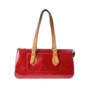 Pre-owned Canvas shoulder-bags Louis Vuitton Vintage , Red , Dames