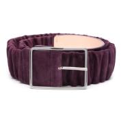 Suède Riem Mabel Stijl AGL , Purple , Dames