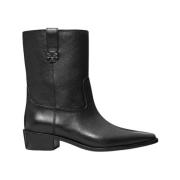 Western Enkellaars Tory Burch , Black , Dames