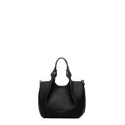 Elegante Leren Handtas met Magneetsluiting Gianni Chiarini , Black , D...