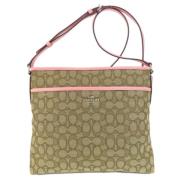 Pre-owned Fabric shoulder-bags Coach Pre-owned , Brown , Dames