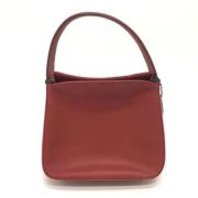 Pre-owned Leather handbags Coach Pre-owned , Red , Dames