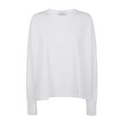 Optic White Longsleeve T-shirt Studio Nicholson , White , Dames