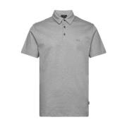 Biologisch Katoenen Polo Shirt Boss , Gray , Heren