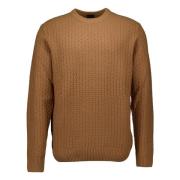 Cognac Sweaters Stijlvol Model Bugatti , Brown , Heren