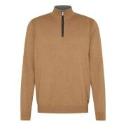 Stijlvolle Cognac Sweater Bugatti , Brown , Heren