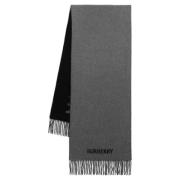 Fabric scarves Burberry , Gray , Dames