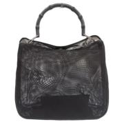 Pre-owned Fabric gucci-bags Gucci Vintage , Black , Dames