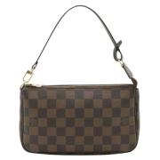 Pre-owned Canvas louis-vuitton-bags Louis Vuitton Vintage , Brown , Da...