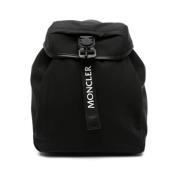 Zwarte Bucket Bag & Rugzak Moncler , Black , Dames