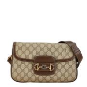 Pre-owned Plastic gucci-bags Gucci Vintage , Beige , Dames