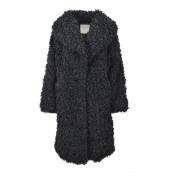 Stijlvolle Jas met Oversized Pasvorm Gaëlle Paris , Black , Dames