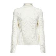 Witte Sweater Collectie Loulou Studio , White , Dames