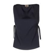 Top met C/L Detailing Alysi , Blue , Dames