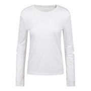 Astro Cut-Out T-shirt Helmut Lang , White , Dames