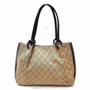 Pre-owned Canvas gucci-bags Gucci Vintage , Brown , Dames