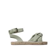 Stijlvolle Espadrille Schoen Only , Green , Dames