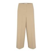 Wijde Korte Broek Spray Green Soaked in Luxury , Beige , Dames