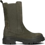 Groene Chelsea Boots met Moderne Look G-star , Green , Dames