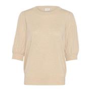 Gebreide Pullover Vetiver Kaffe , Beige , Dames