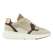 Celia Sneakers Taupe Via Vai , Beige , Dames