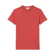 Koraal T-shirt Th6709-41 Lacoste , Pink , Heren