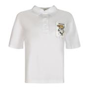 Stijlvolle T-shirts en Polos Moschino , White , Dames