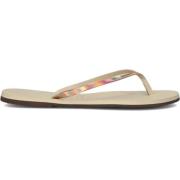 Metallic You Slippers Havaianas , Beige , Dames