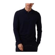 Heren Polo & T-shirt Half Zip Selected Homme , Blue , Heren