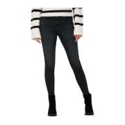 Dames Skinny Shape Jeans Donkergrijs Tommy Jeans , Blue , Dames